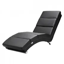 CASARIA Relaxliege London Kunstleder 0 x 0 x 0 cm Schwarz mit Liegeposition