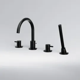 Steinberg Serie 100 4-Loch Wanne/Brause Rand Armatur (100.2400)