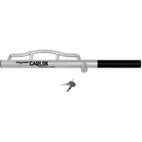 Kleinmetall 60230700 Carlok Deluxe Auto Diebstahlsicherung Lenkradkralle Absperrstange, Silber