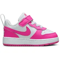 Nike Court Borough Low Recraft Kids White/Laser Fuchsia 22