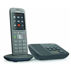 Gigaset Schnurloses Telefon mit Anrufbeantworter »CL660A« grau
