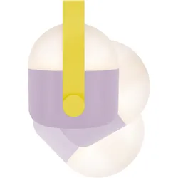 REMEMBER Leuchte Ole lilac– Ø 16 cm – Modernes Wohnaccessoire in Pastellfarben