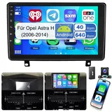 ESSGOO DAB+ 64GB CarPlay Android 15 Autoradio GPS NAVI Für Opel Astra H 06-14 Autoradio (Digitalradio (DAB), 4+64GB(optional), RDS, AM, FM, Carplay Android Auto Bluetooth EQ USB GPS Navi WIFI Touchscreen) schwarz