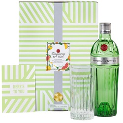 Tanqueray No. 10 Gin Geschenkset mit Glas