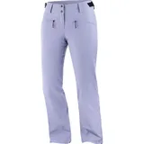 Salomon Edge Damen Skihose-Hell-Blau-M