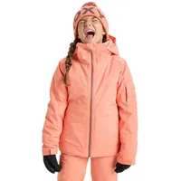 Roxy Meade Girl Jacket Girl's Orange 14