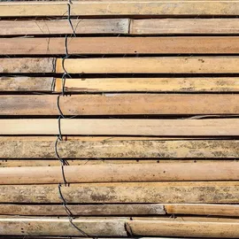 Estexo Bambusmatte Sichtschutzzaun Sichtschutz 100 cm x 5 m Bambus Windschutz