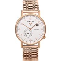 Junkers Herren-Armbanduhr Analog Quarz Edelstahl beschichtet 6732M4