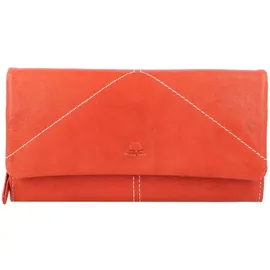 GREENBURRY Tumble Nappa Geldbörse Damen orange
