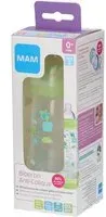 MAM Biberon anti-colique 260 ml de 0 à 6 mois motif Vert Bouteilles 1 pc(s)