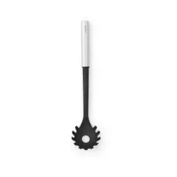 Spaghettilöffel, beschichtet 250668 , Farbe: Matt Steel