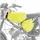 Craftride Benzintank für Simson S51/S50/S70 mit Seitendeckel Neon Gelb