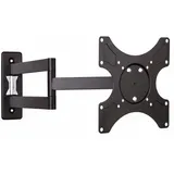 TECHLY ICA-LCD-2903 Wandhalterung LCD 48,26 cm (19 Zoll)-93,98 cm (37 Zoll) neig/drehbar 3 Gelenke Schwarz