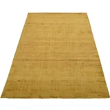Leonique Teppich »Soley, Kurzflor-Teppiche, handgewebter Viskose-Teppich«, rechteckig, 59598902-5 goldfarben 12 mm,
