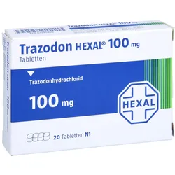 Trazodon Hexal 100 mg Tabletten 20 St