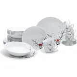 CreaTable Kombiservice Luna Hirsch (30 Stück)