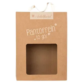 ADELHEID Pantoffeln Silbergrau 40