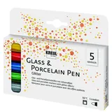 Kreul Glitter Set Glass & Porcelain Pen