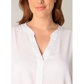 Base Level Curvy Tunikakleid Sommerkleid Weiß 58/60