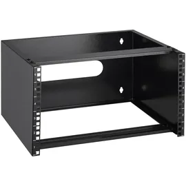 Vevor 6U Wandmontage, Server-Rack - 22,68 kg Tragfähigkeit, Karbonstahl Netzwerkschrank 500 x 350 x 270 mm für 35,6 cm IT-Geräte und Netzwerk-Switches,