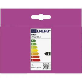 EMOS Classic ZQ6E21.3 LED Lampe Mini Globe, E27, Sockel, Helligkeit 470lm, Warmweiß (1525733292)