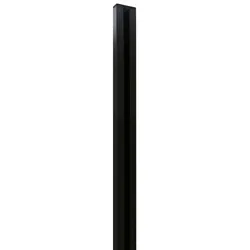 Mr. GARDENER Wandanschlussprofil »Turino/Donatus«, 25x68x2000 mm (BxTxH), anthrazit f. Turino/Donatus - schwarz