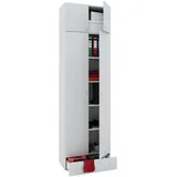VCM Kleiderschrank Mehrzweckschrank Schrank Vandol