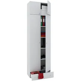 VCM Kleiderschrank Mehrzweckschrank Schrank Vandol