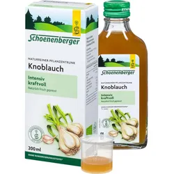 Knoblauch Naturreiner Pflanzentr. Schoenenberger 200 ML