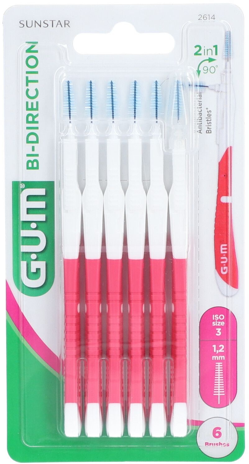 Gum® Bi-Direction Interdentalbürste 1.2 mm