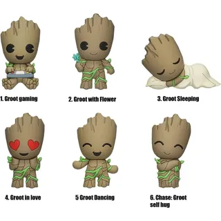 Guardian of the Galaxy 3D Magnete Groot Series 2 Display (12)