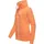 Ragwear Sweatjacke "Shocky", Damen, Gr. 4XL (48), orange (pfirsich), Obermaterial: 70% Baumwolle, 30% Polyester.