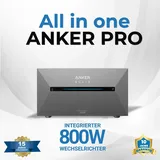 Anker SOLIX Solarbank 2 E1600 Pro Speicher mit integriertem Wechselrichter! 1600Wh All-in-One Stromspeicher Ohne Smart Meter! Plug & Play Einrichtung