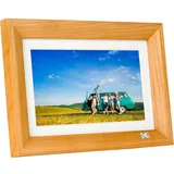 Kodak RDPF-700WBW (7", 1024 x 600 Pixel), Digitaler Bilderrahmen, 700W Clear Wood