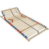 Beco Lattenrost, Easy Fit K, 90 x 200 cm, Test SEHR GUT, 28 Federholzleisten, einfache Selbstmontage, Kopfteil verstellbar, Made in Germany, 100 Nächte Testschlafen