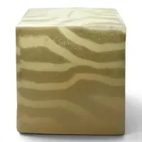 Würfelkerze White Zebra - Swazi Candles