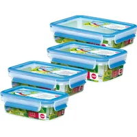 Emsa Frischhaltedose rechteckig blau 19,7 x 13,6 cm 1 l