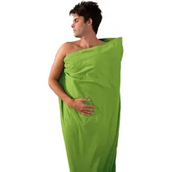 SEA TO SUMMIT Schlafsack Premium Cotton Travel, Green-, ONE SIZE