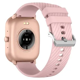 Denver SWC-187RO BT 40 mm Kunststoffgehäuse roségold Sportarmband pink M