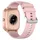Denver SWC-187RO BT 40 mm Kunststoffgehäuse roségold Sportarmband pink M