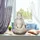 Relaxdays Buddha Figur, großer Gartenbuddha sitzend, 70 cm creme