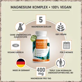 ProFuel Magnesium Komplex Kapseln 180 St.