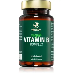 Vitactiv Vitamin B Komplex Tabletten zur Unterstützung des Energiestoffwechsels 60 TABL