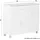 Wohnling Sideboard 90 x 75 x 30 cm Weiß