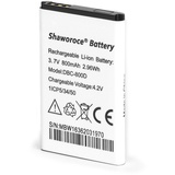 SHAWOROCE 800mAh 3,7V Akku DBC-800D DBP-800B DBC-800B Kompatibel mit Doro Telefon 6620 6530 6520 6050 5030 2424 1361 1360 1350 5516 6551 6526 Phone Easy 500 508 611 Li-Ionen Li-ion Batterien