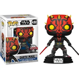 Pop Funko Star Wars Clone Wars Darth Maul mit Darksaber - Special Edition 56790,