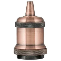 Bailey retro Fassung alu E27 kupfer antik