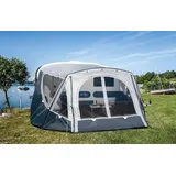 Reimo Adria Action Air aufblasbares Vorzelt für Adria Action 391, 440x235x290cm, grau/weiß