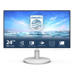 PHILIPS 241V8AW 23,8 Zoll Full-HD Monitor (4 ms Reaktionszeit