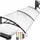 Tectake tectake® Vordach transparent